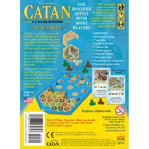 Catan Board Game Expansion: Seafarers 5-6 Player - Linebreakers