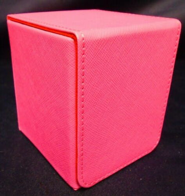 Dex Protection Creation Line Small Deck Box | 100+ Card Storage Capacity (Pink)