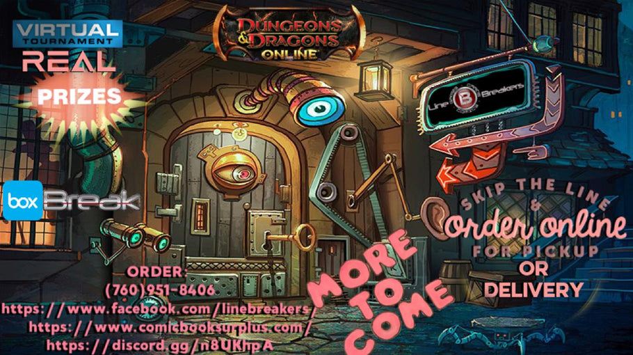 Online Linebreaker Events!