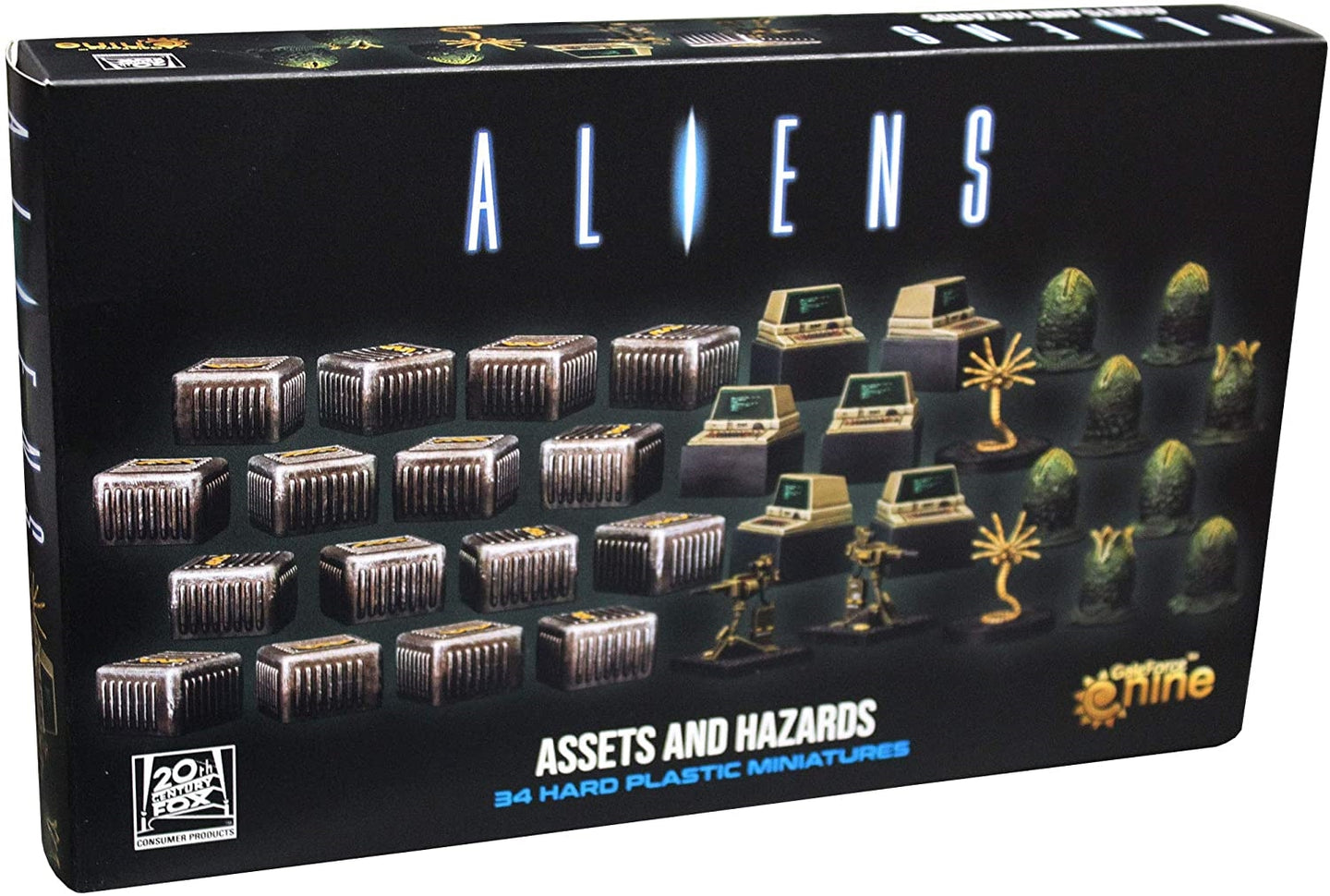 Aliens Board Game: Assets and Hazards Expansion