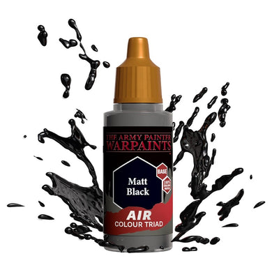 Warpaints Air: Matte Black 18ml
