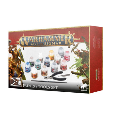 Age of Sigmar: Paint + Tools Set (New)