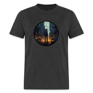 Unisex Classic T-Shirt- night city - heather black