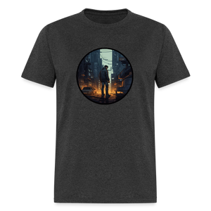 Unisex Classic T-Shirt- night city - heather black