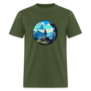 Unisex Classic T-Shirt- adventure - military green