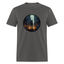 Load image into Gallery viewer, Unisex Classic T-Shirt- night city - charcoal