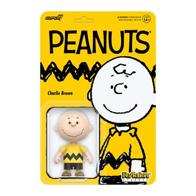 Peanuts Reaction Wv7 Charlie Brown 3-3/4in Action Figure