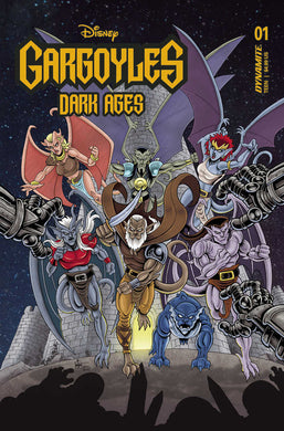 Gargoyles Dark Ages #1 Cover Y Foc Haeser Original