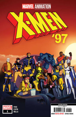 X-Men '97 #1 Marvel Animation 2nd Print Variant
