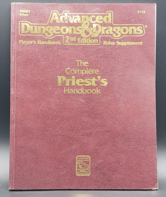 Complete Priest's Handbook (Advanced Dungeons & Dragons, Player's Handbook Rules Supplement)