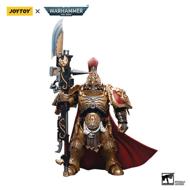 Joytoy Wh 40k Adeptus Custodes Cptn with Spear 1/18 Action Figure  (