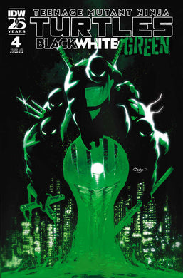 Teenage Mutant Ninja Turtles: Black, White, And Green #4 Cover A (Gleason)