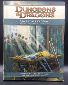 Dungeons and Dragons: Adventurer's Vault 4th Edition D&D Supplement