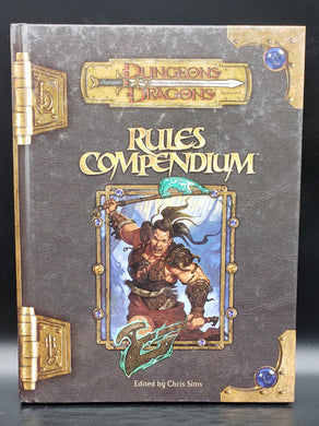 Rules Compendium (Dungeons & Dragons D20 3.5 Hardcover)