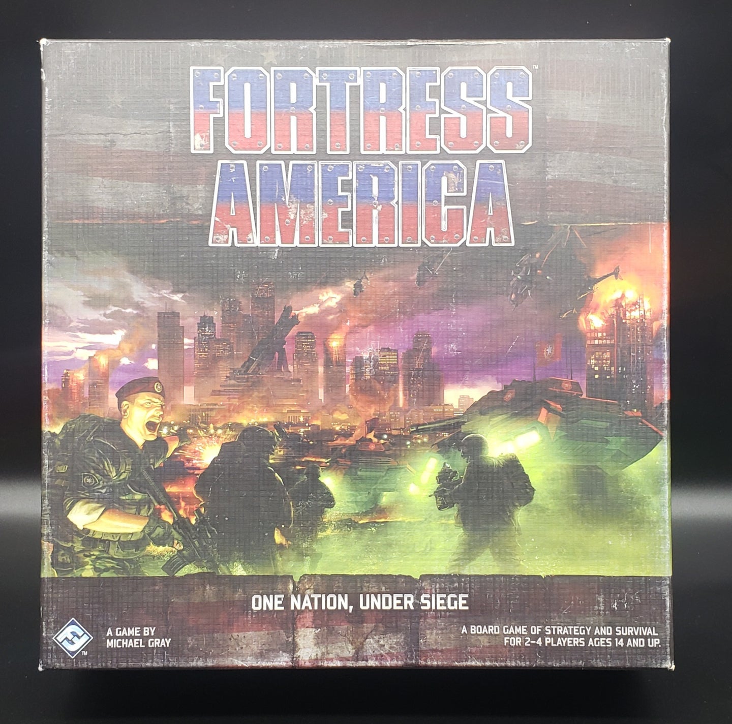 Fortress America 2nd Ed. Fantasy Flight (Used)