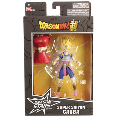 Dragon Ball Super Dragon Stars Super Saiyan Cabba Action Figure  (
