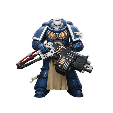 Jt Wh40k Ultramarines Sternguard Vet Hvy Bolter 1/18 AF