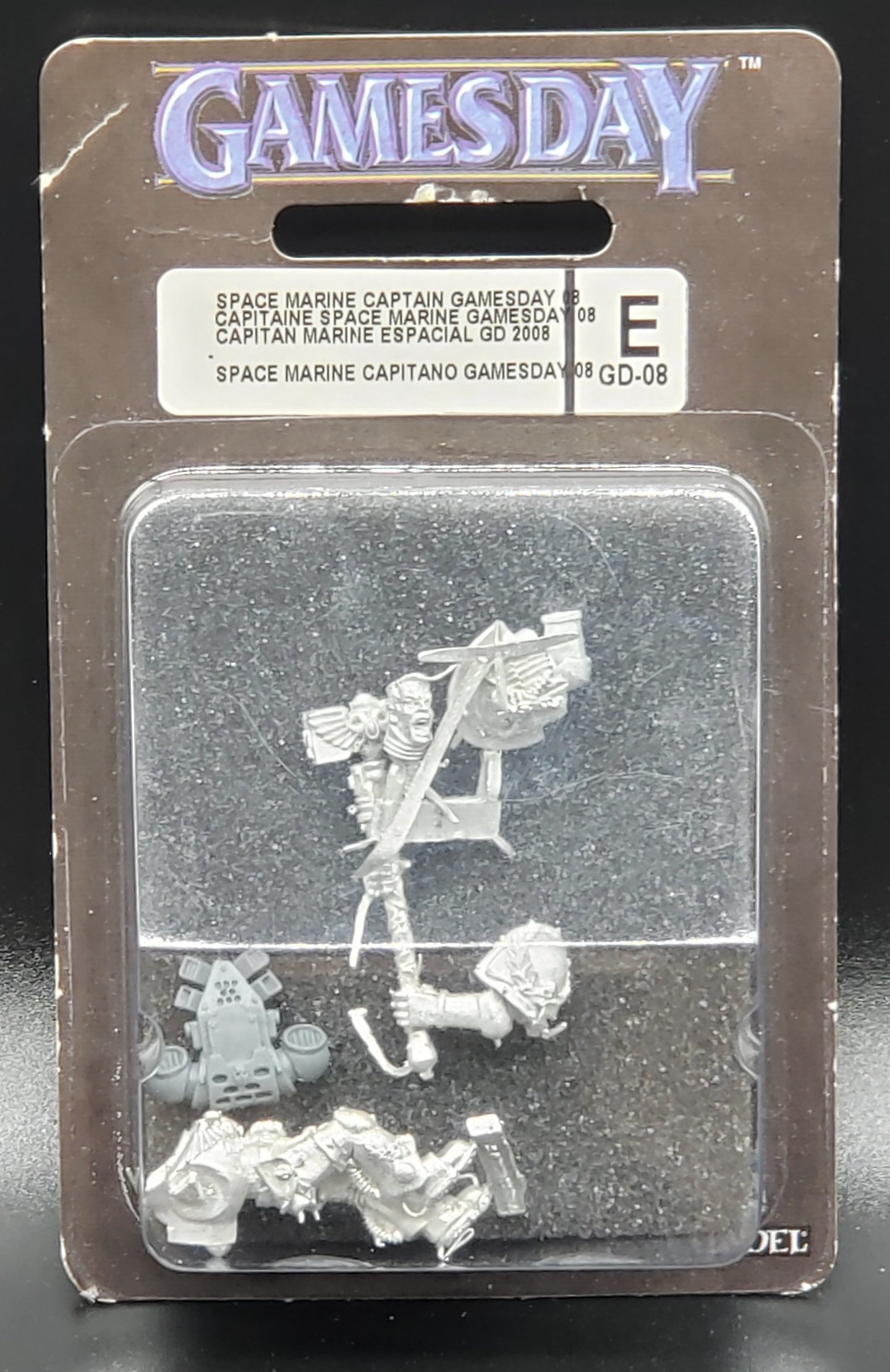 2008 Warhammer 40k Space Marine Captain Gameday Ex