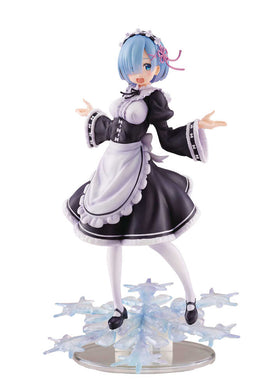 Re Zero Starting Life Amp Rem Winter Maid Image Figure
