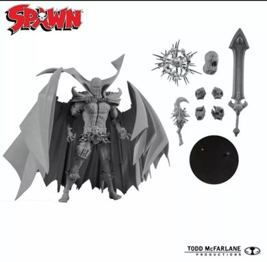 McFarlane Toys Kickstarter Artist Proof Spawn Action Figure Black & White 7
