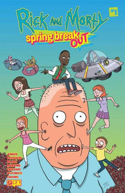 Rick And Morty Spring Break Out #1 (One Shot) Cover A Dean Rankine