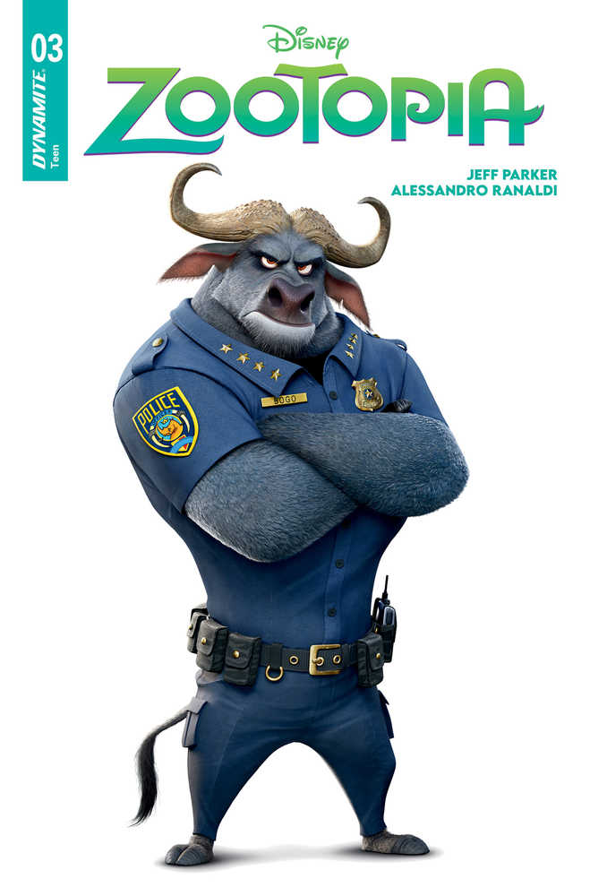 Zootopia #3 Cover E Movie Characters