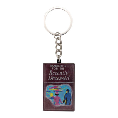 Beetlejuice Handbook Of The Recently Deceased Keyring