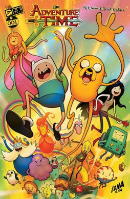 Adventure Time (2025) #1 Cover G Nakayama Gold Foil