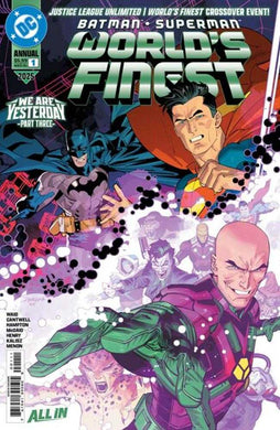 Batman Superman Worlds Finest 2025 Annual #1 (One Shot) Cover A Dan Mora Connecting (We Are Yesterday)