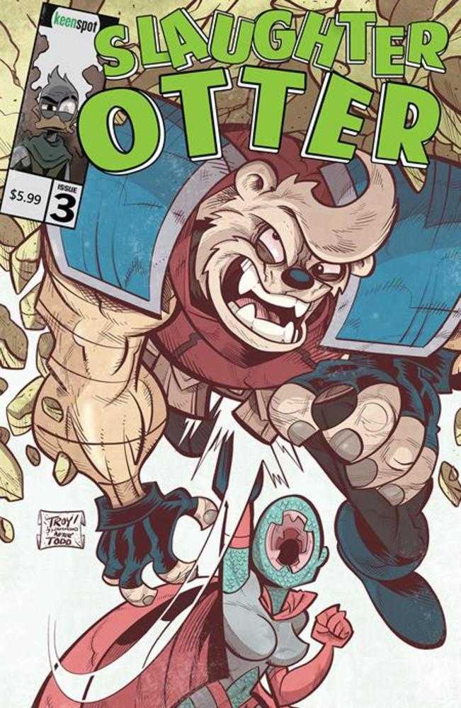 Slaughter Otter #3 Cover C Dongarra Asm #328 Homage
