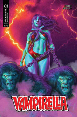 Vampirella (2025) #1 Cover Zb Foc Bonus Spears Purple Rain