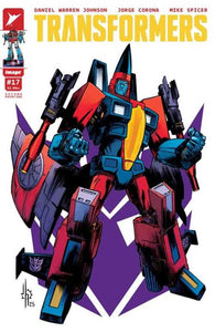 Transformers #17 2nd Print Cover A Jason Howard Decepticon Cover
