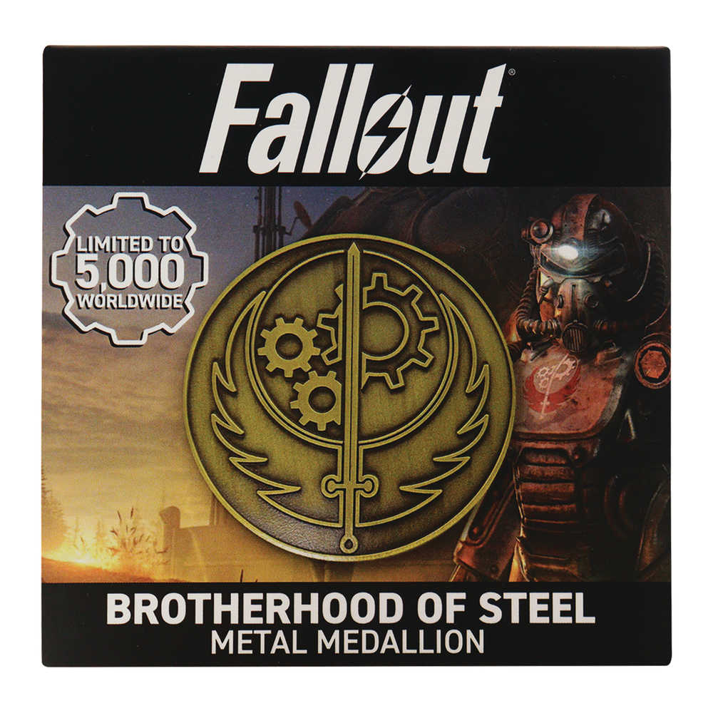 Fallout Brotherhood Of Steel Medallion