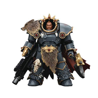 Joytoy Wh 40k Space Wolves Hvarl Red-Blade 1/18 Action Figure