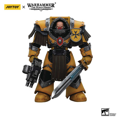 Jt Wh40k Imperial Fists Terminator Sgt Power Sword 1/18 Action Figure (