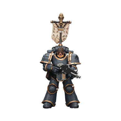 Jt Wh40k Space Wolves Grey Slayer Pack Vexilla 1/18 Action Figure