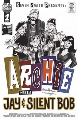 Archie Meets Jay & Bob One Shot Cover B Ruiz Greyscale (Mature)