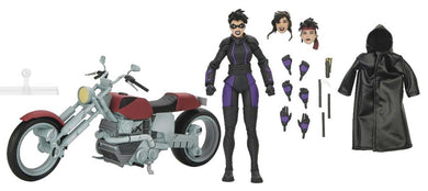 Teenage Mutant Ninja Turtles The Last Ronin Casey Marie With Motorcycle 7in Action Figure