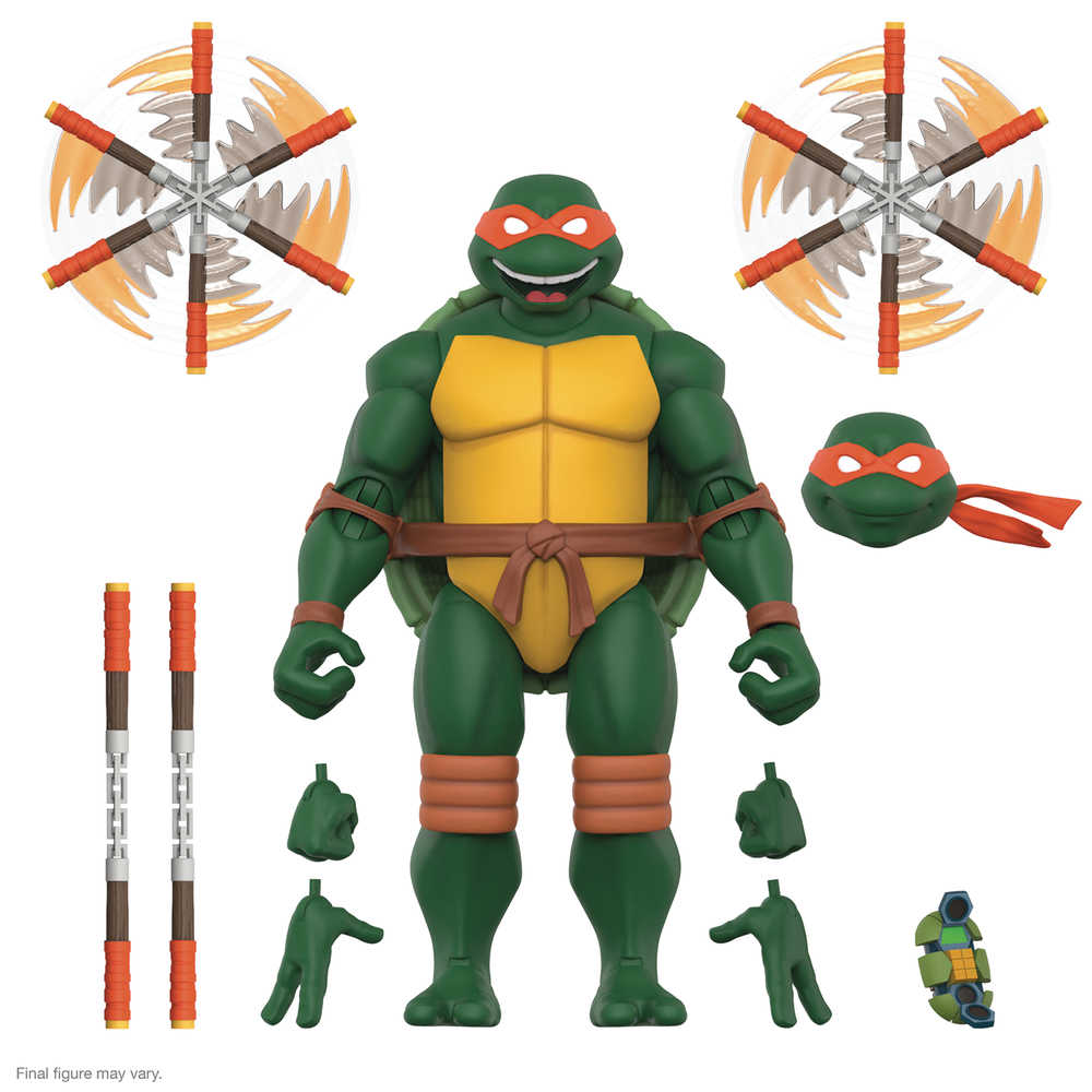 Teenage Mutant Ninja Turtles Ultimates Wv 12 Michelangelo Action Figure