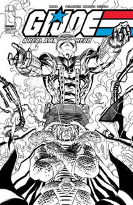 G.I. Joe A Real American Hero #319 Cover B Andy Kubert Black & White Variant