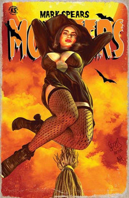 Mark Spears Monsters #7 Cover B Mark Spears Hexy The Witch JSA Classified #1 Homage Variant