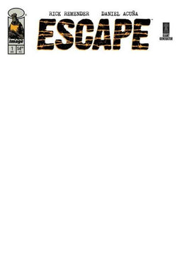Escape #1 Cover G Blank Sketch Variant