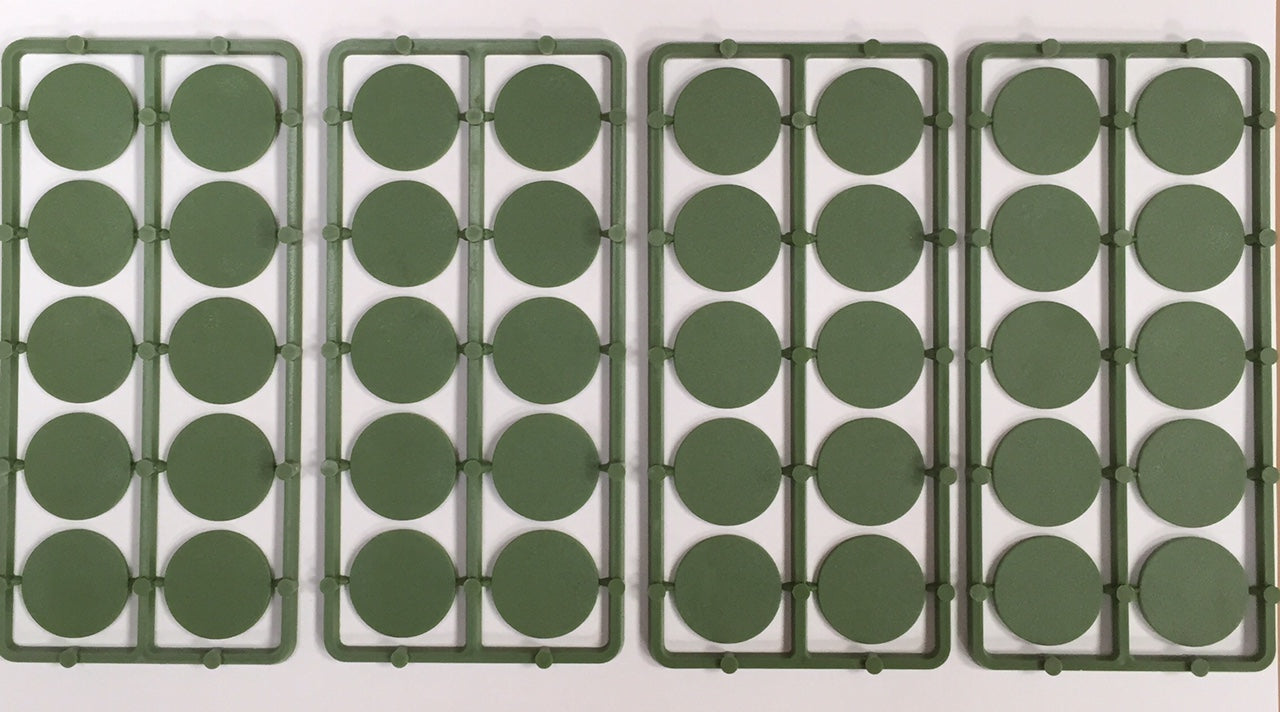 25mm Diameter Cobblestone Bases