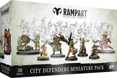 Rampart Modular Terrain Set: City Defenders Miniature Pack