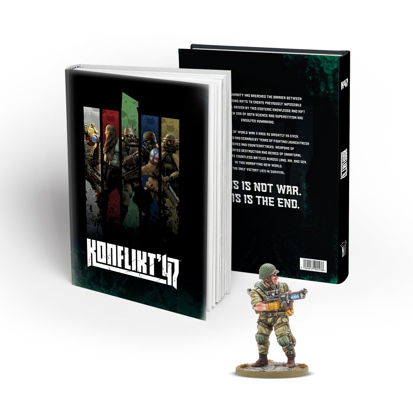 Konflikt '47 Rulebook With Special Miniature (US) mini