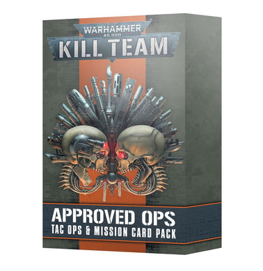 KILL TEAM: APPROVED OPS – TAC OPS & MISSION CARD PACK