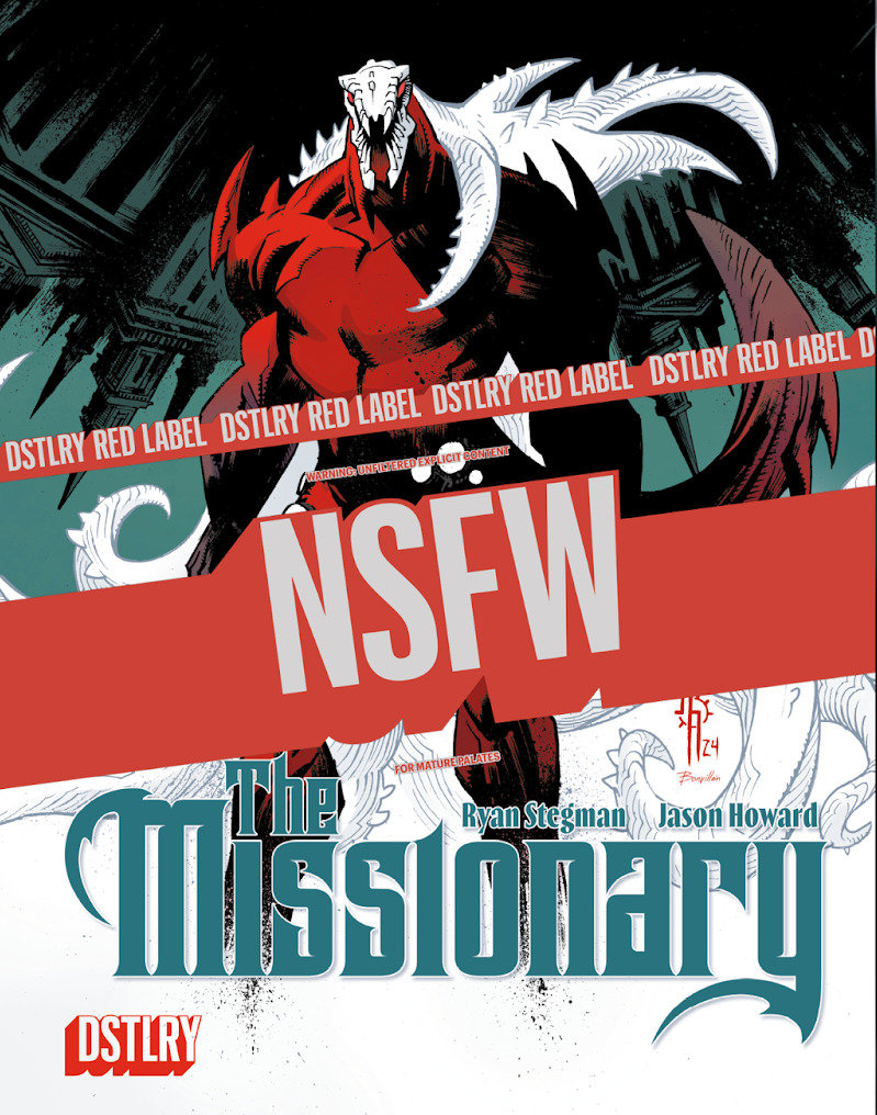 The Missionary #3 Cover F Red Label Howard Variant Polybagged