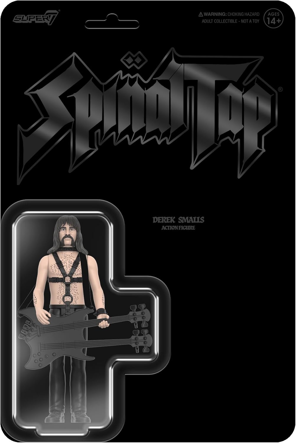 Spinal Tap Reaction Wv2 Derek Smalls None More Black Action Figure (Net