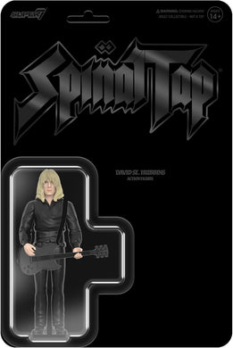 Spinal Tap Reaction Wv2 David St Hubbins None More Black Action Figure