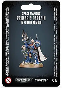 SPACE MARINE CAPTAIN IN PHOBOS ARMOUR